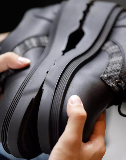 Derby Retro Casual Work Matte Versatile Leather Men's Dress Shoes