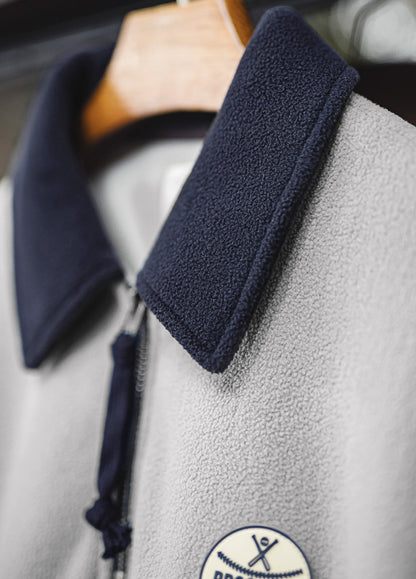 American Fleece College Contrasting Lepel Pullover Warm Men's Sweater - Harmony Gallery