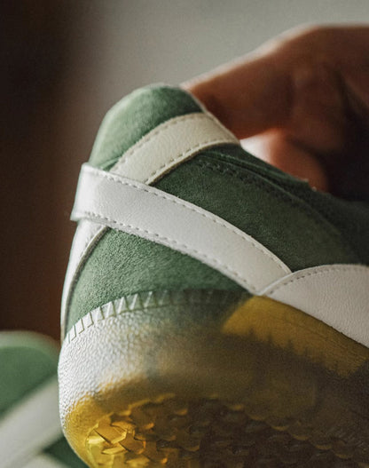 German Retro Forrest Gump Green Arrow Racing Mesh Breathable Men's Casual Shoes - Harmony Gallery