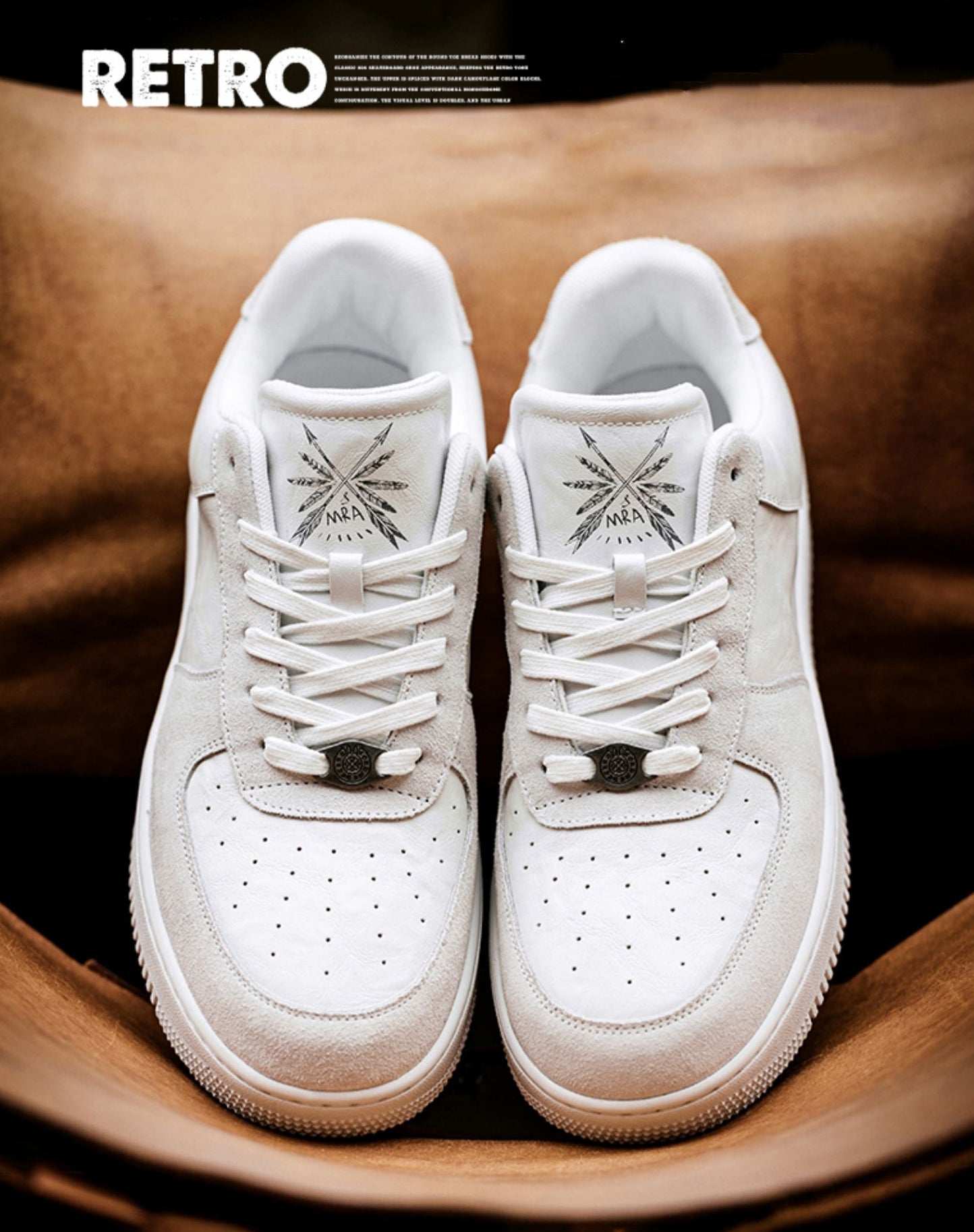 American Pure White Air Force Fall Thick Bottom All-Match Men's Casual Shoes - Harmony Gallery