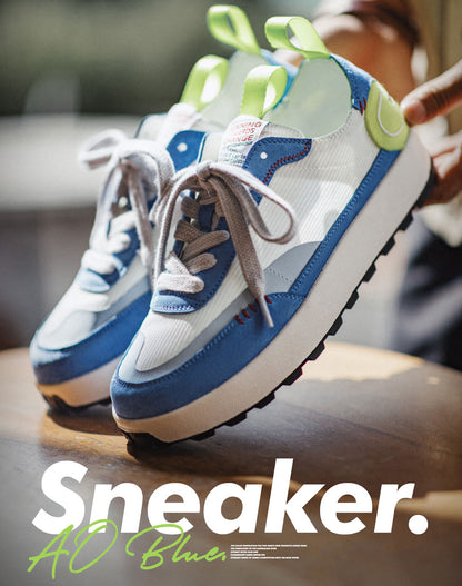 American Jogging Breathable Thin Waffle Lightweight Men's Sports Shoes - Harmony Gallery