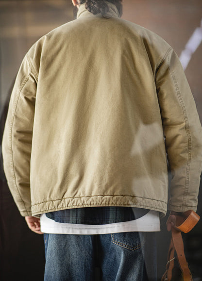 American Retro N1 Deck Suit Thickened Warm Cotton Short Quilted Men's Jacket