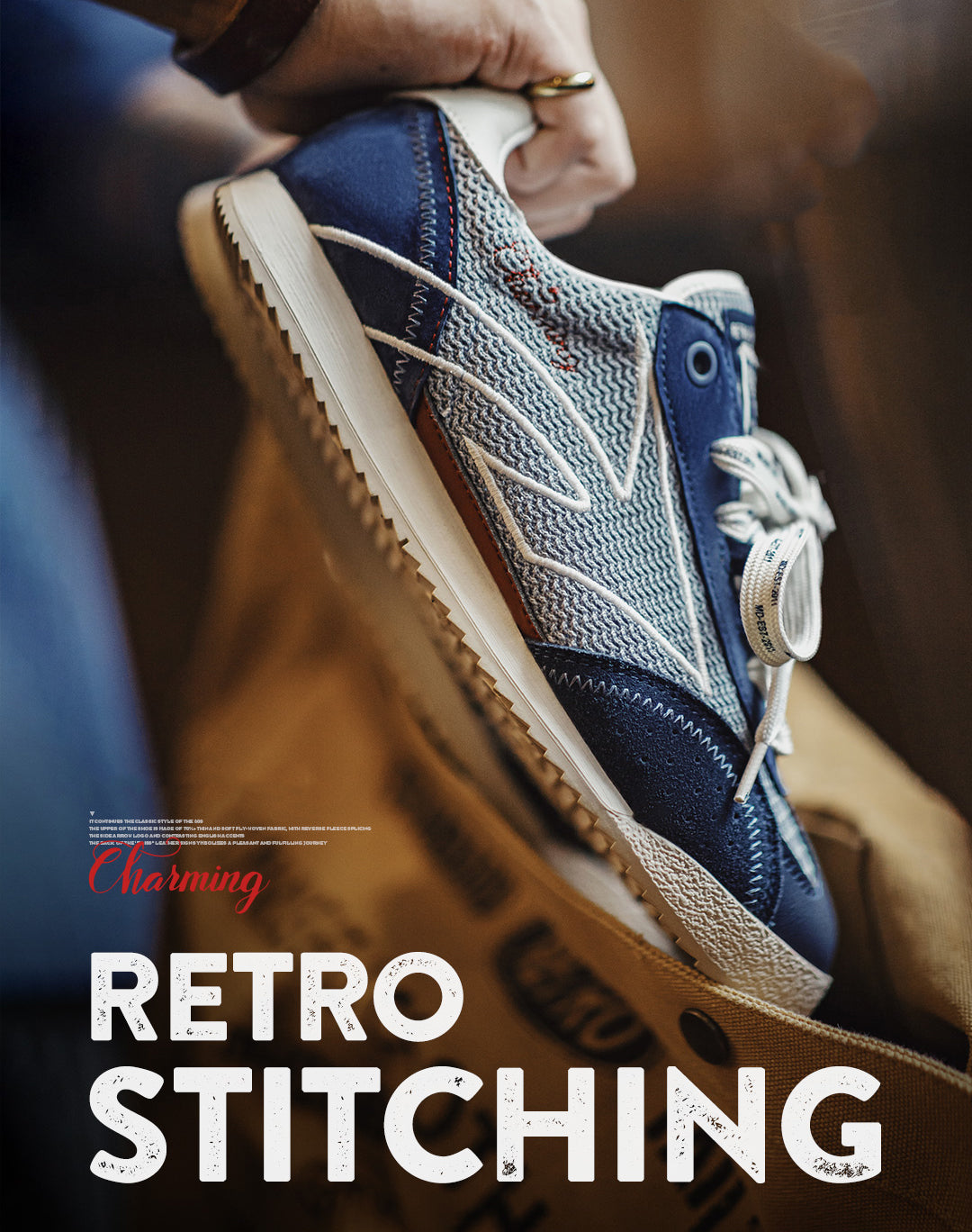 German Retro Forrest Gump Mesh Breathable Soft Sole Thin Men's Casual Shoes - Harmony Gallery