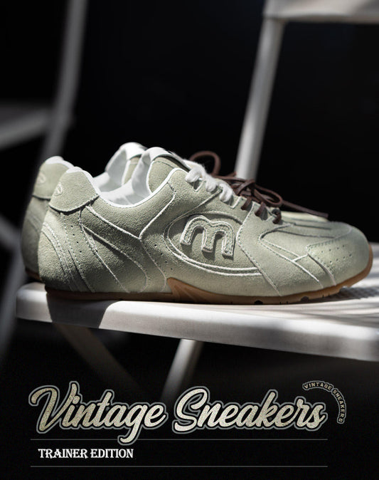 German Retro Genuine Leather Sports Forrest Gump Men's Casual Shoes