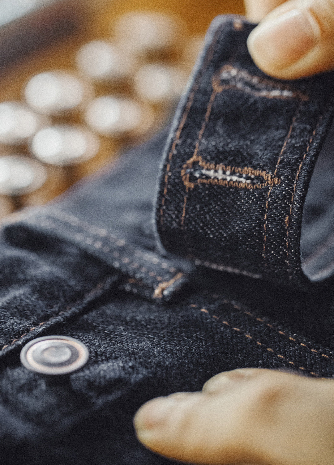 American Retro Vintage Bamboo Straight Washed Denim Men's Jeans - Harmony Gallery