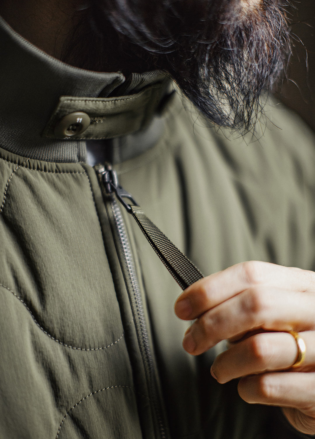 American Retro M51 Military With Large Pockets Warm Cotton-Padded Men's Jacket