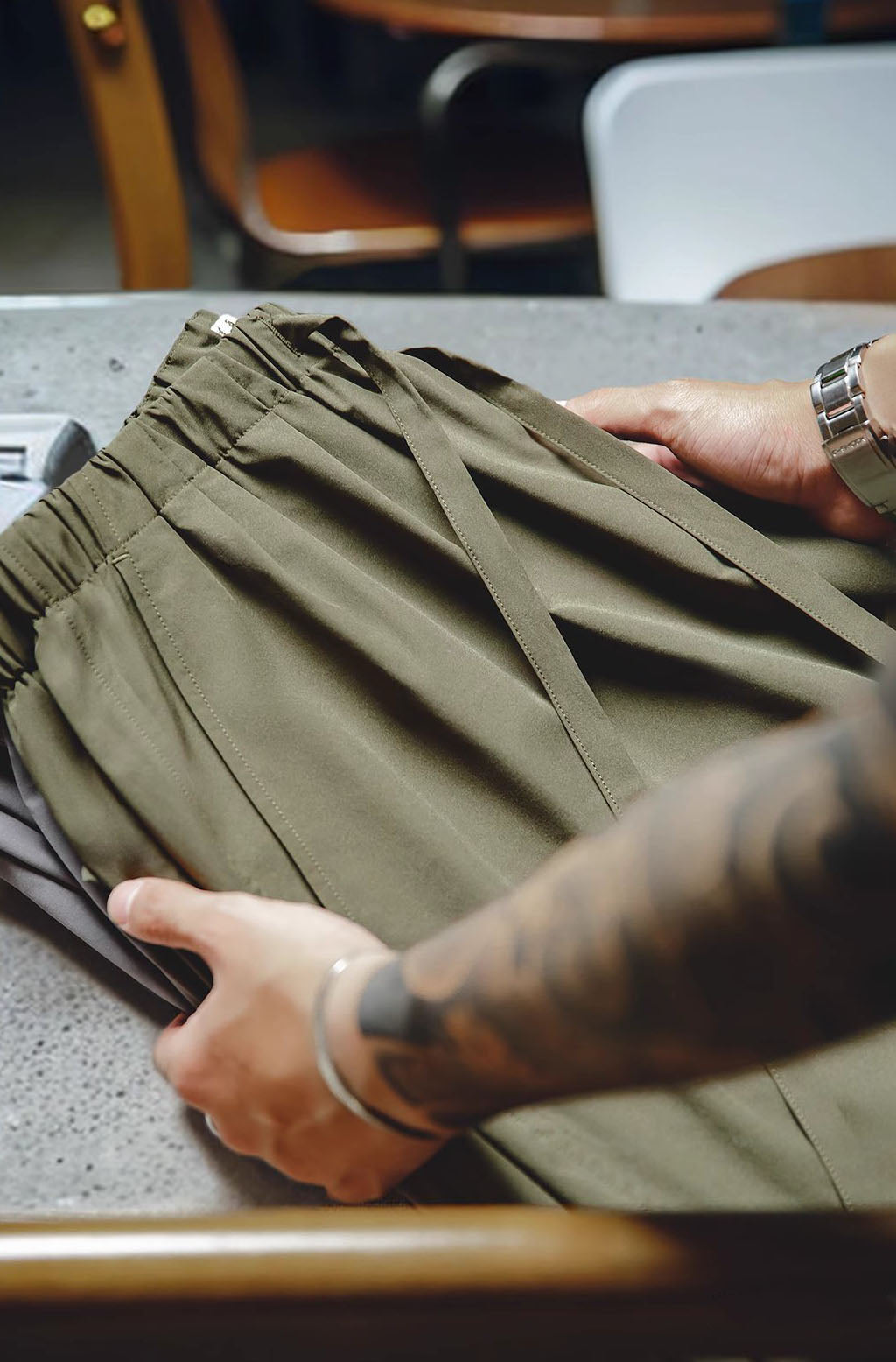 American Retro Casual Easy Pants Anti-Wrinkle Men's Trousers