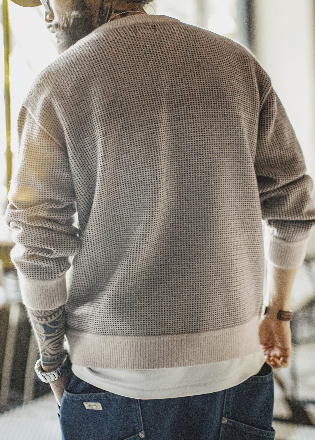 American Old Money Pullover Drape Knitted Warm Elasticity Men's Sweater - Harmony Gallery