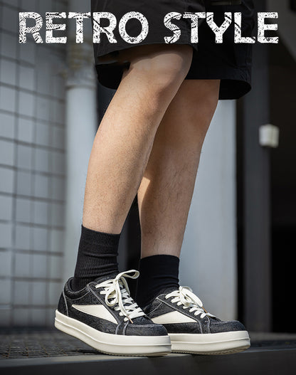 American Retro Cashew Flower Embroidered Breathable Men's Casual Shoes - Harmony Gallery