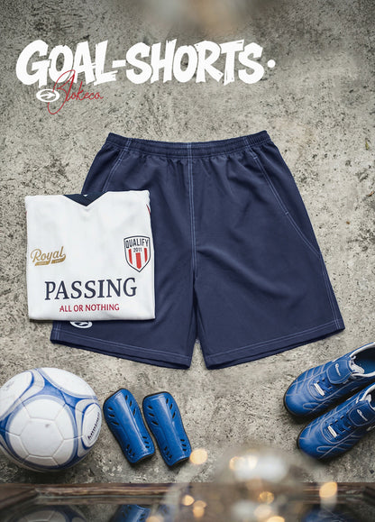 American Retro Street Woven Breathable Sports Fitness Soccer Men's Shorts
