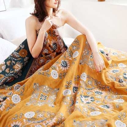 High-End Cotton Double-Sided Tatami Coverlet