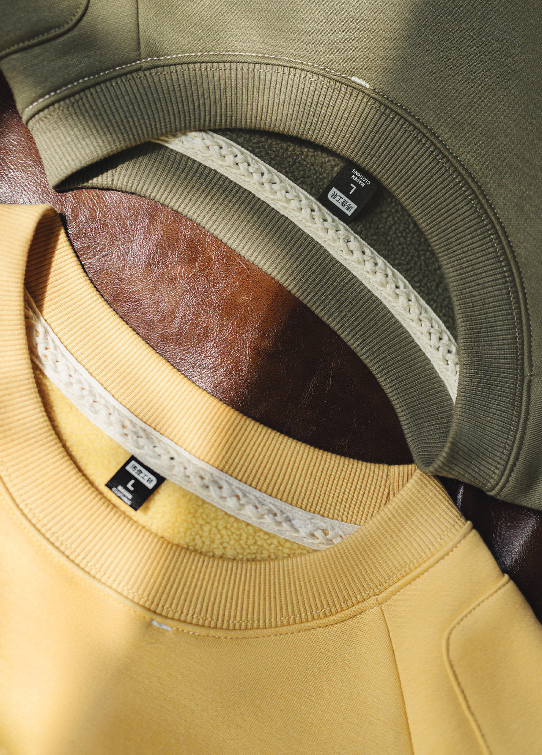 American Fleece Pullover Thickened Warmth Loose Outer Men's Sweater - Harmony Gallery