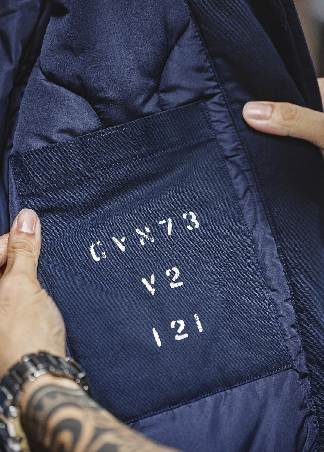 American Retro Cotton Thickened Warm Short Raglan Sleeve Men's Jacket