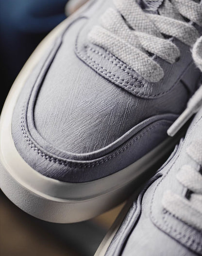 American Star Gray Silk Versatile Thick-Soled Breathable Sports  Men's Casual Shoes - Harmony Gallery