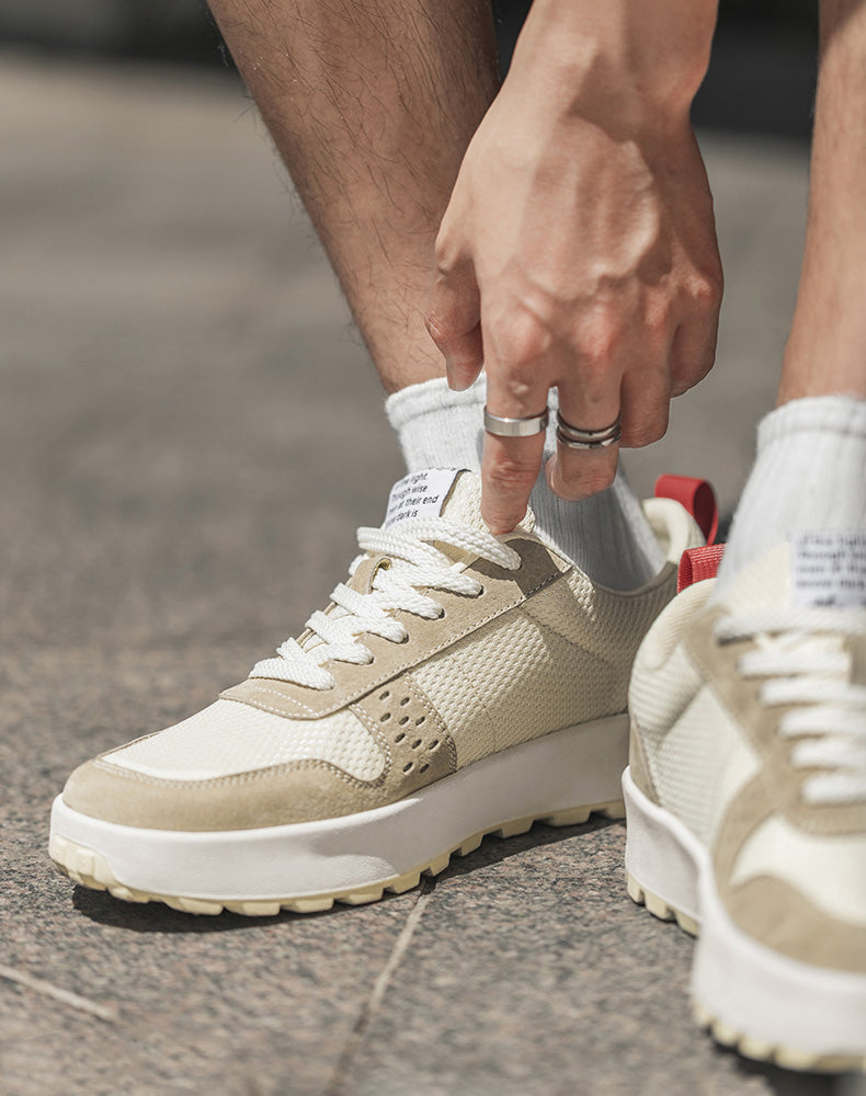 Forrest Gump Retro Interstellar Sports Waffle Breathable Mesh Men's Casual Shoes - Harmony Gallery