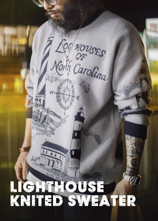 American Retro Smoky Gray Pullover Soft Warm Thick And Relaxed Men's Sweater