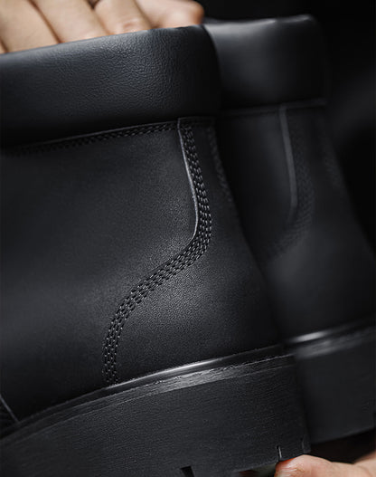 American Big Martin Boots Round Toe Work Mid-Cut Commuter Men's Boot - Harmony Gallery