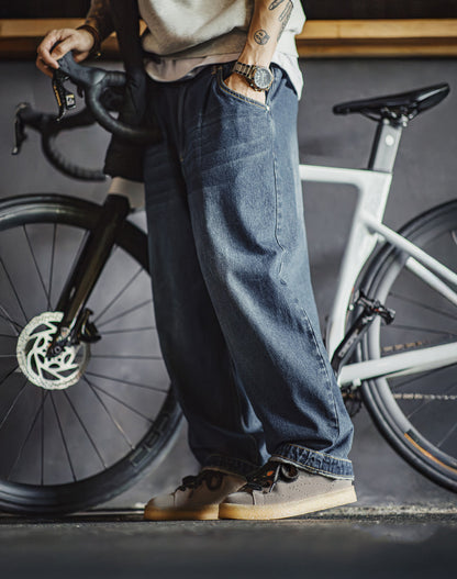 American Retro Pure Gray Mesh Navajo Versatile Sports Men's Casual Shoes - Harmony Gallery