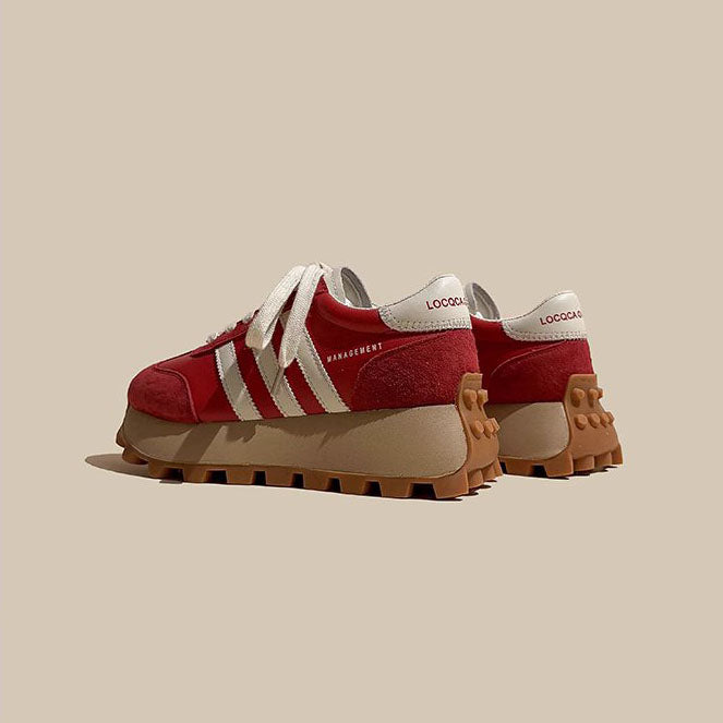 Retro Forrest Gump Sport Heightening Simple Women's Shoes - Harmony Gallery