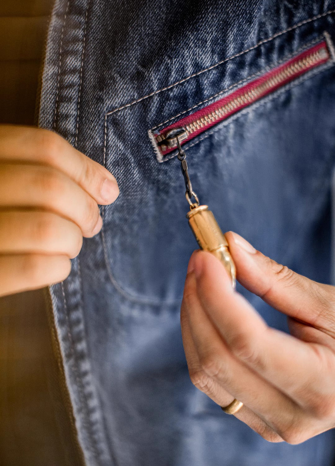 American Retro Washed Denim Detroit Distressed Short Coat Daily Men's Jacket - Harmony Gallery