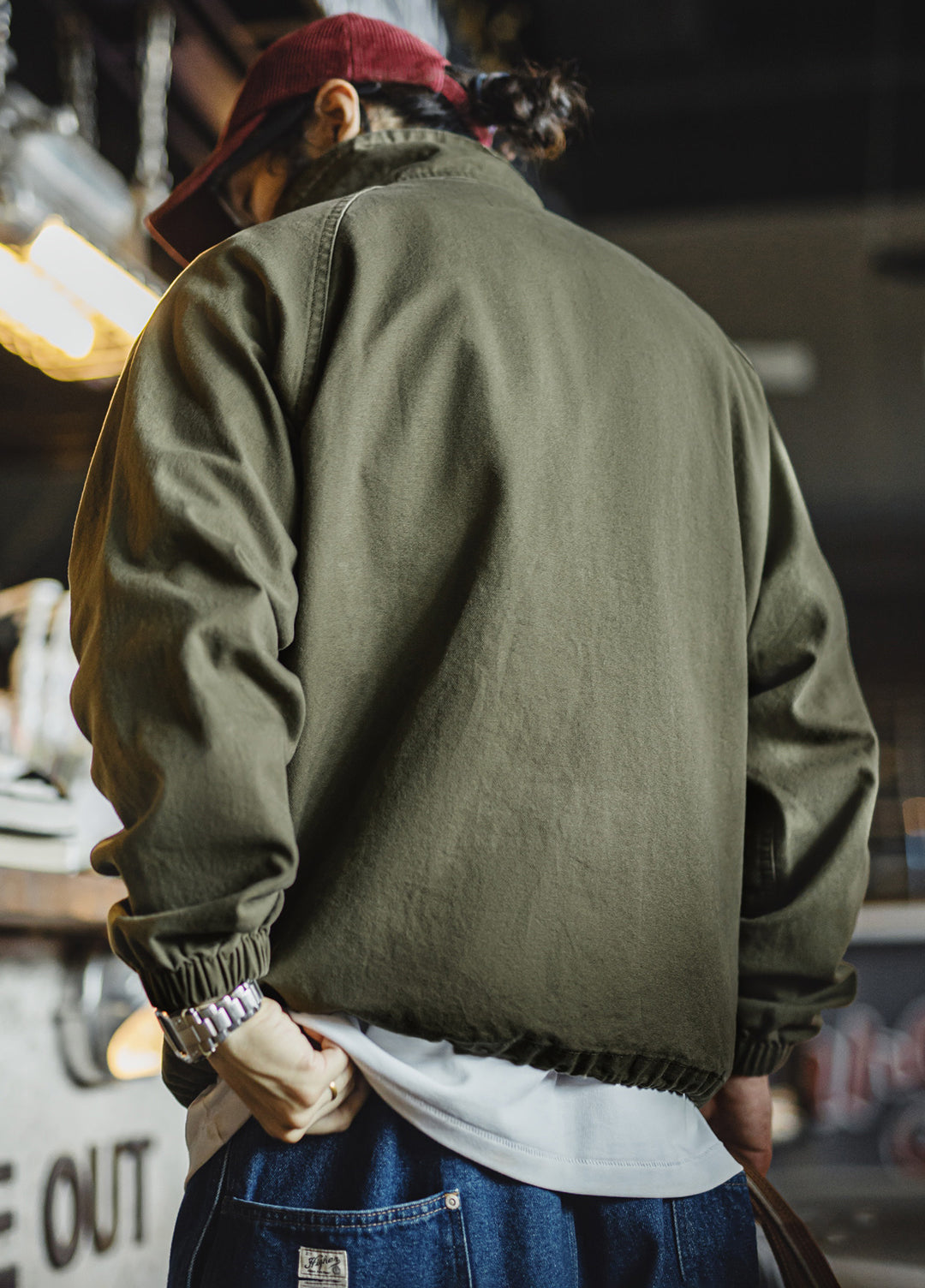 American Retro M65 Jacket Windproof Silhouette Tough Men's Jacket - Harmony Gallery