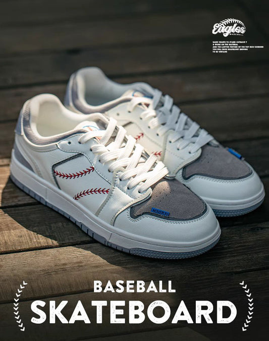 American Baseball Skateboard Street Versatile Sports Men's Casual Shoes