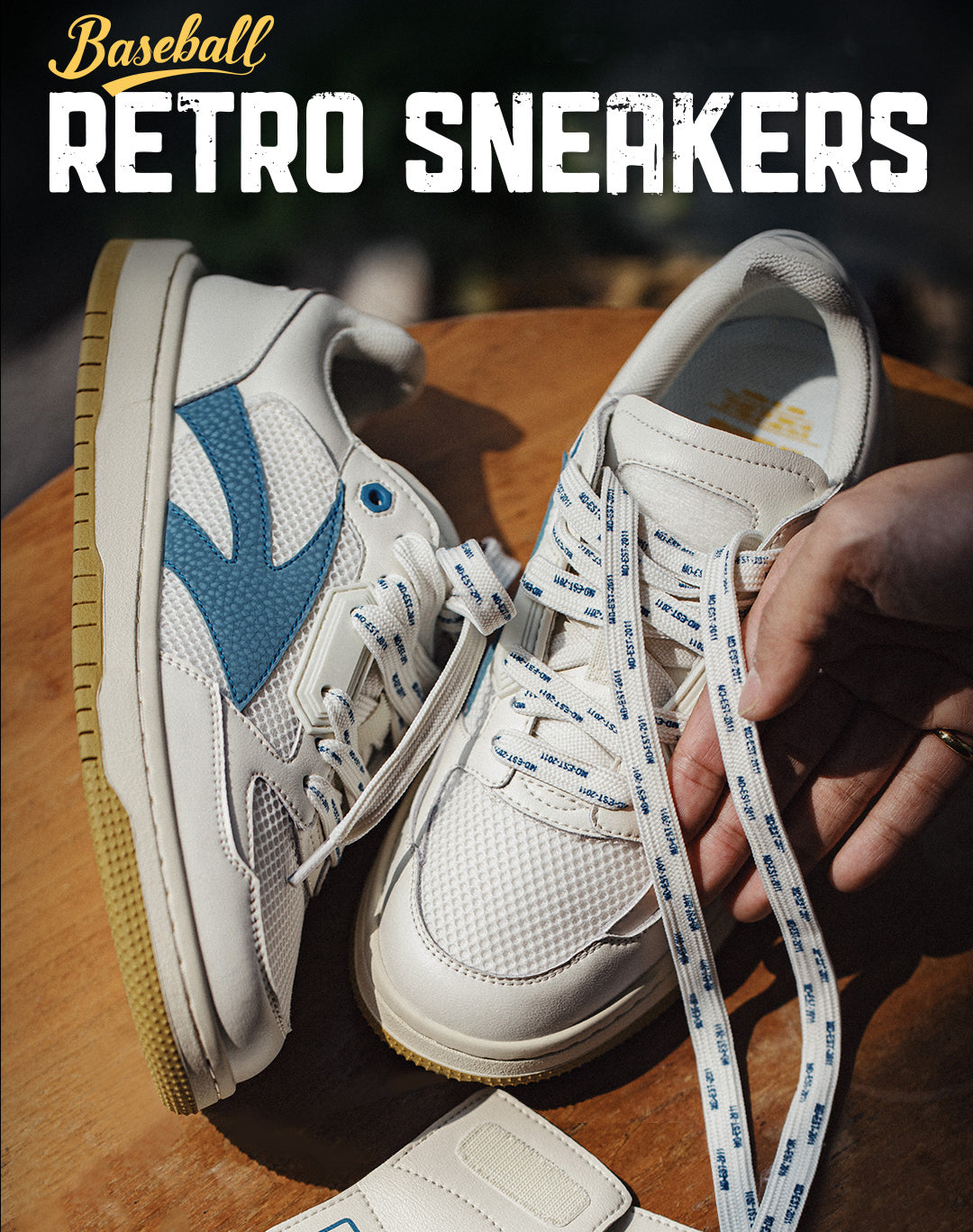 American Retro White Mesh Breathable High Street Daily Men's Casual Shoes - Harmony Gallery