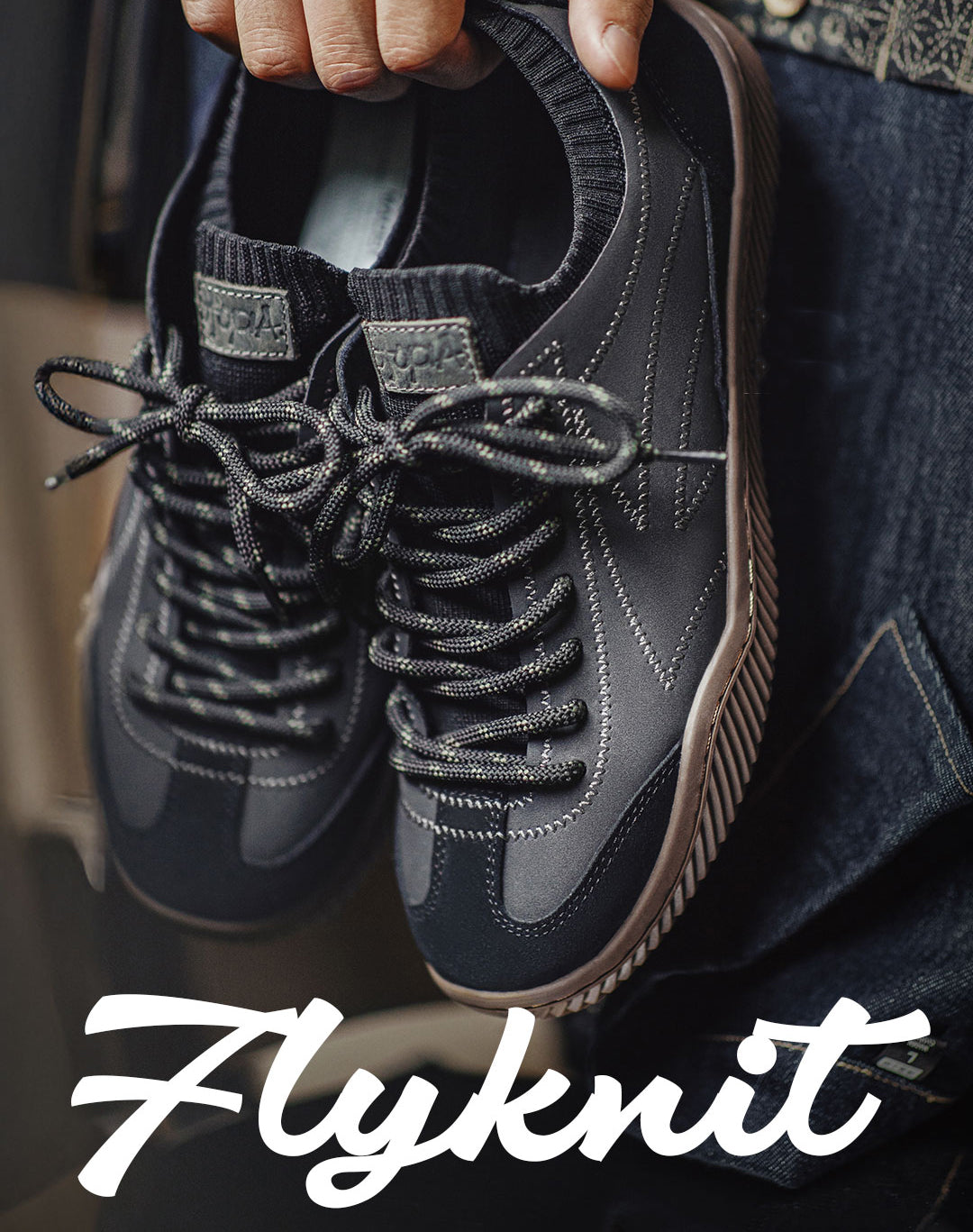 German Retro Thin-Soled Flying Socks Lightweight Soft-Soled Men's Casual Shoes - Harmony Gallery