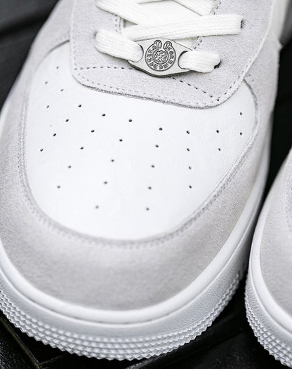 American Pure White Air Force Fall Thick Bottom All-Match Men's Casual Shoes - Harmony Gallery