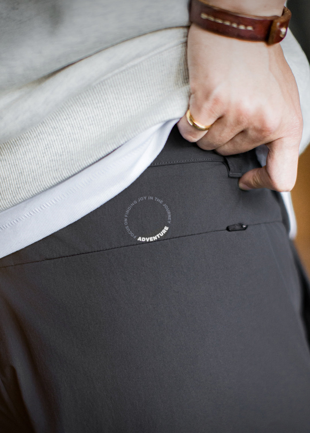 American Retro Workwear Casual Clean Fit Long pants Thin Men's Trousers - Harmony Gallery