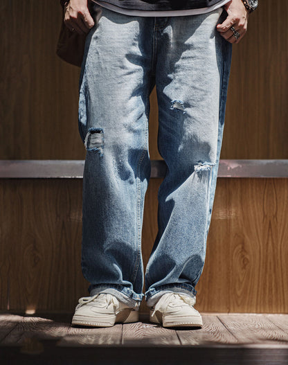 German Navajo Embroidered Heel Thick Bottom White Men's Casual Shoes - Harmony Gallery