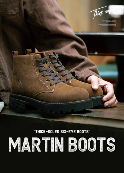 American Retro Winter Motorcycle Martin Outdoor Desert Men's Boot