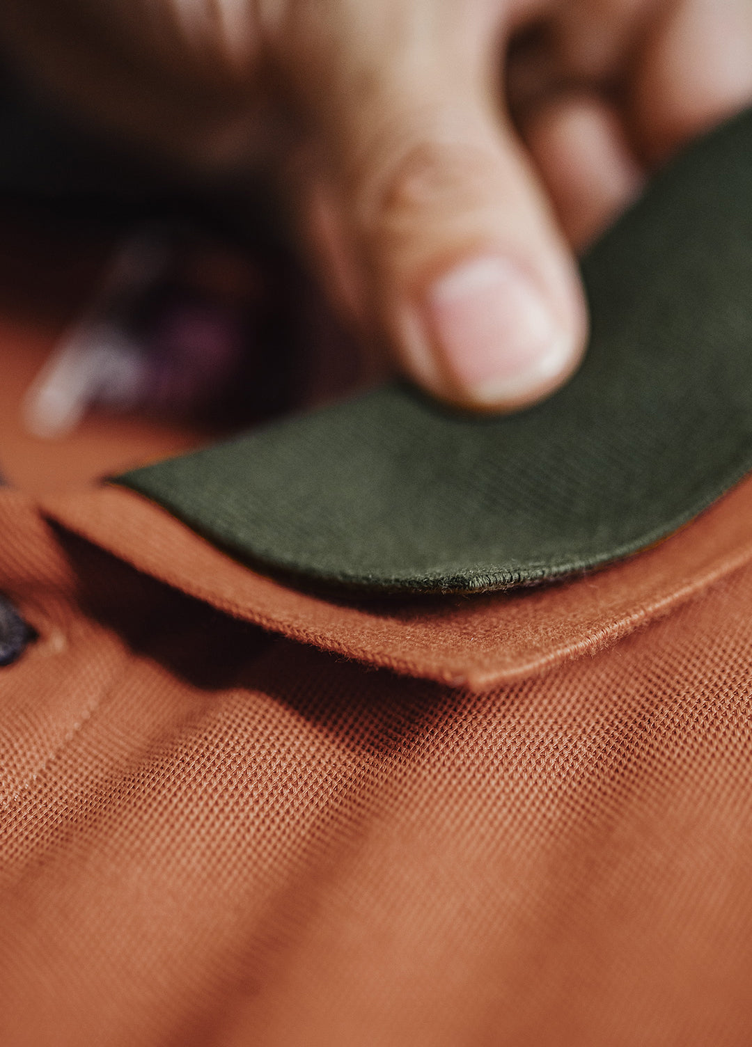 American Retro Navajo Fake Two-Piece Orange Knitted Men's Sweater - Harmony Gallery