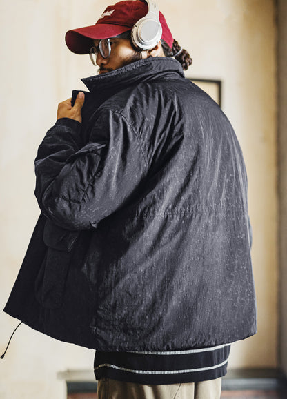 American Retro Batik M65 Hunting Warm and Rugged Cotton-Padded Men's Jacket