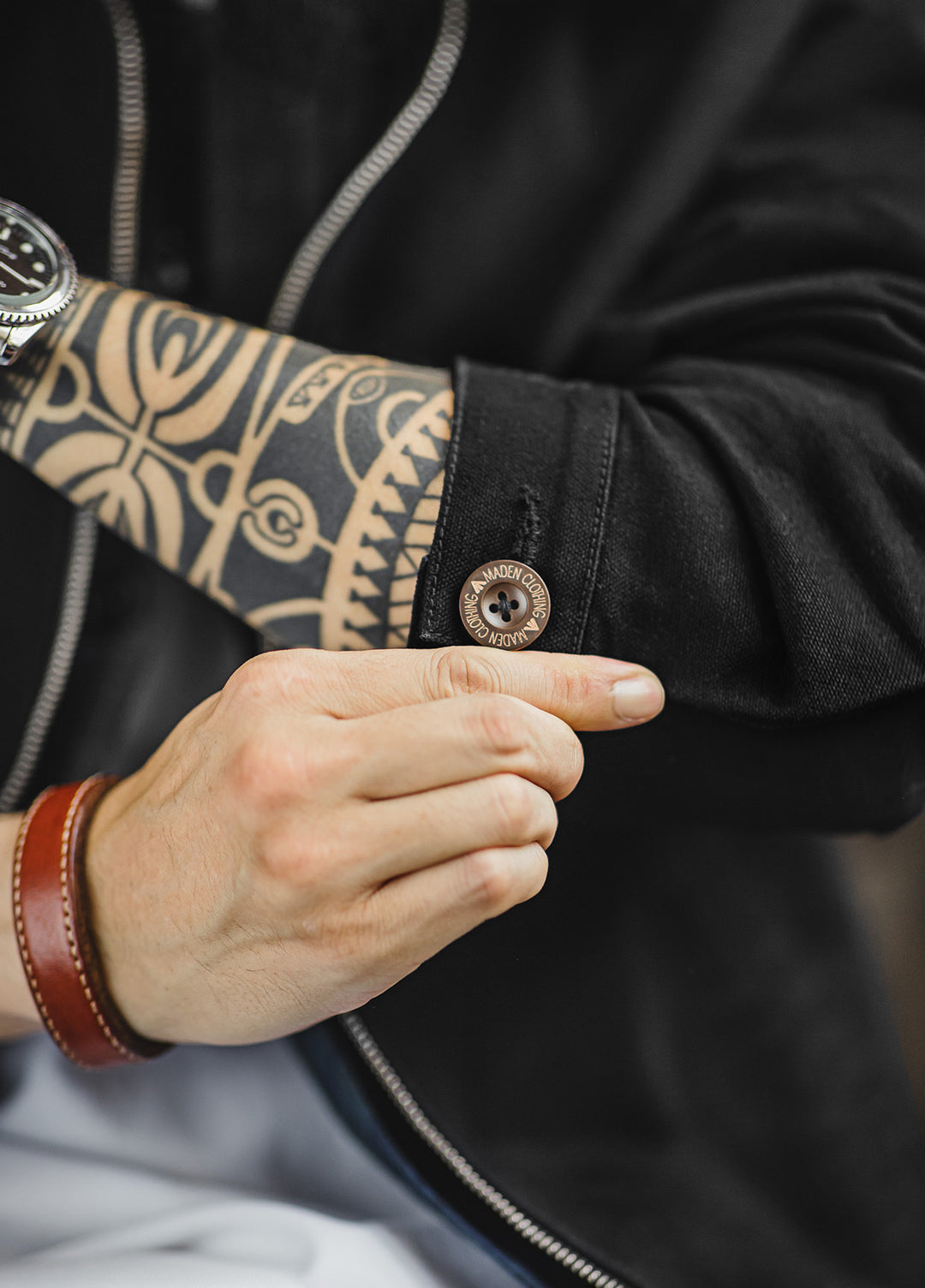 American Coach Handsome Stiff Heavy Short Pure Cotton Men's Jacket - Harmony Gallery