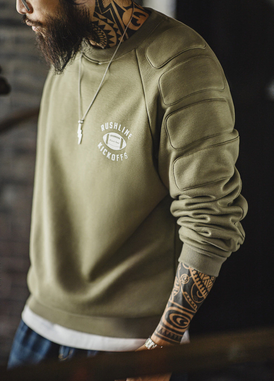 American Fleece Pullover Thickened Warmth Loose Outer Men's Sweater - Harmony Gallery