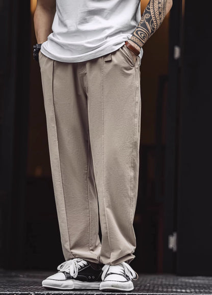 American Casual Outdoor Functional Tapered Elastic Waist Men's Trousers