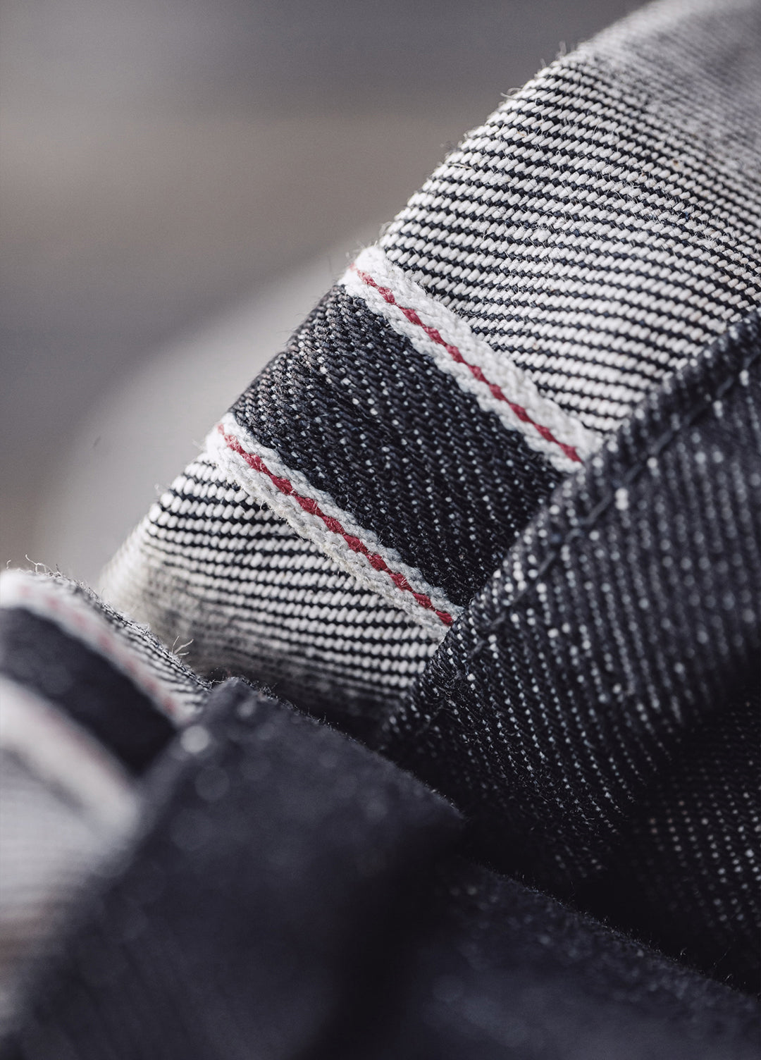 American Bootcut Wide-Leg Scimitar Cow Red-Eared Denim Men's Jeans - Harmony Gallery