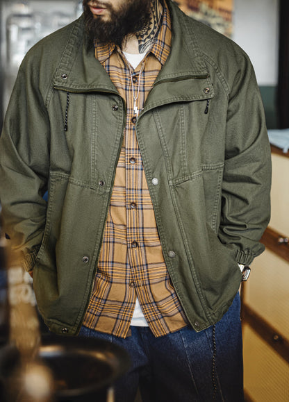 American Retro M65 Jacket Windproof Silhouette Tough Men's Jacket - Harmony Gallery