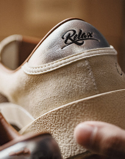 American Retro Silver Tail Splicing Thick Bottom Mesh Breathable Men's Casual Shoes - Harmony Gallery