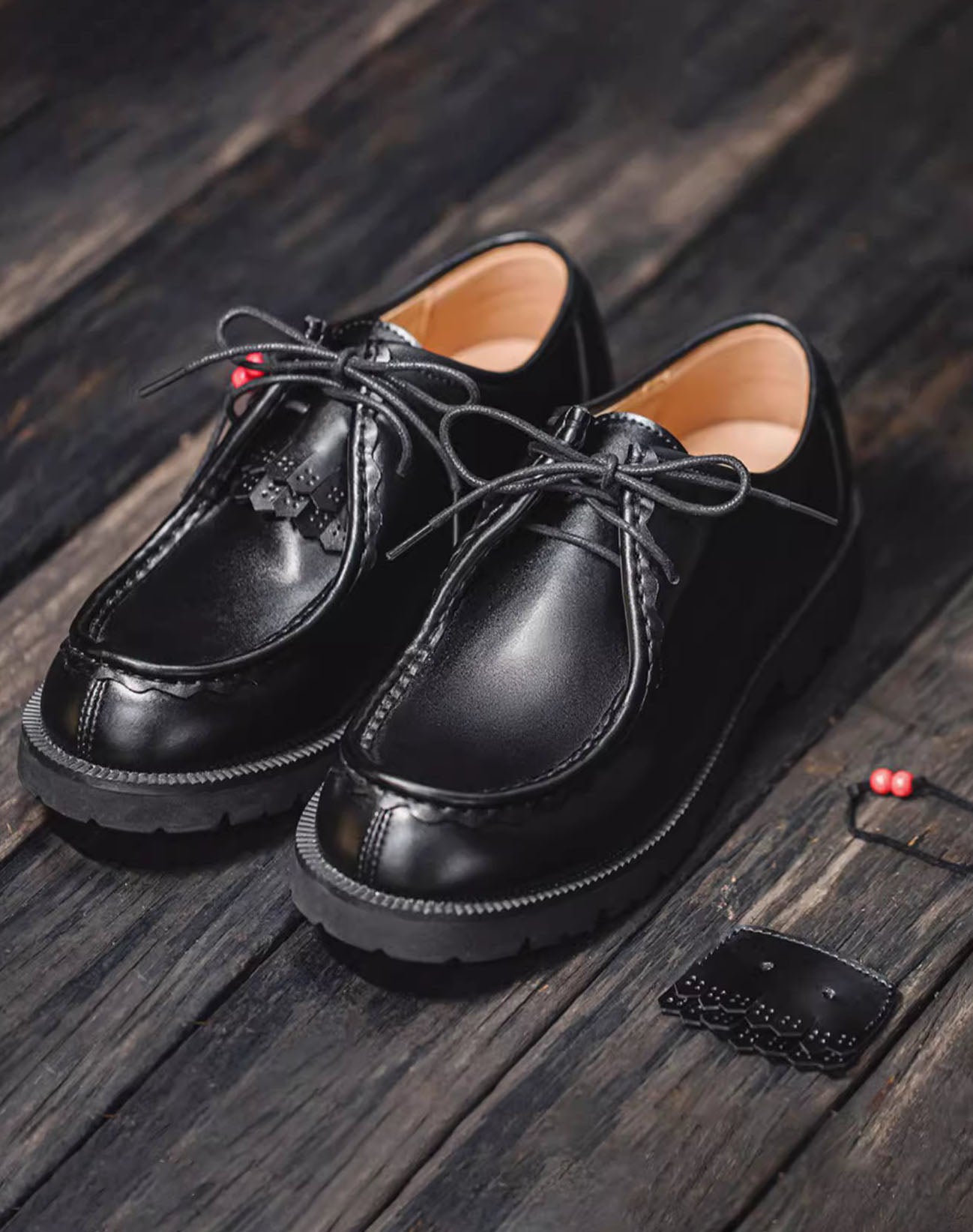 Retro Casual Workwear Postman Maillard Leather Men's Dress Shoes - Harmony Gallery