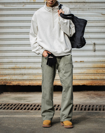 American Retro Mickey Round Head Big Martin Boots Thick Bottom Men's Boot - Harmony Gallery