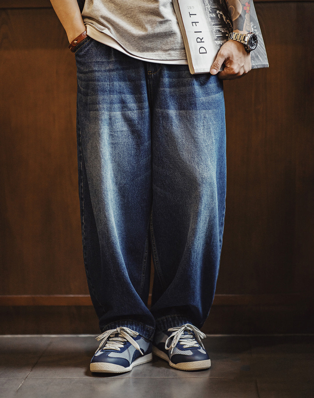 German Retro Forrest Gump Mesh Breathable Soft Sole Thin Men's Casual Shoes - Harmony Gallery