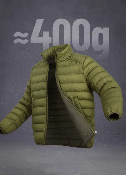 American Ultra-Thin Ribs White Duck Down inner Short Liner Ultralight Men's Jacket - Harmony Gallery