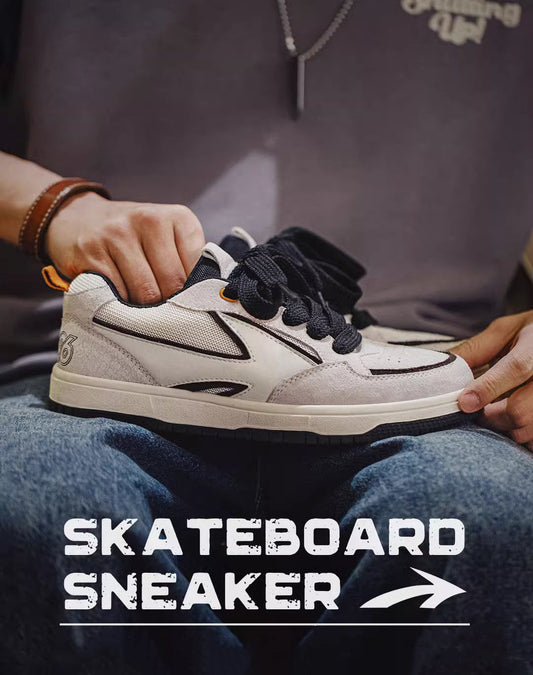 Gravity Skate Board Sports Low-Top Versatile Men's Casual Shoes