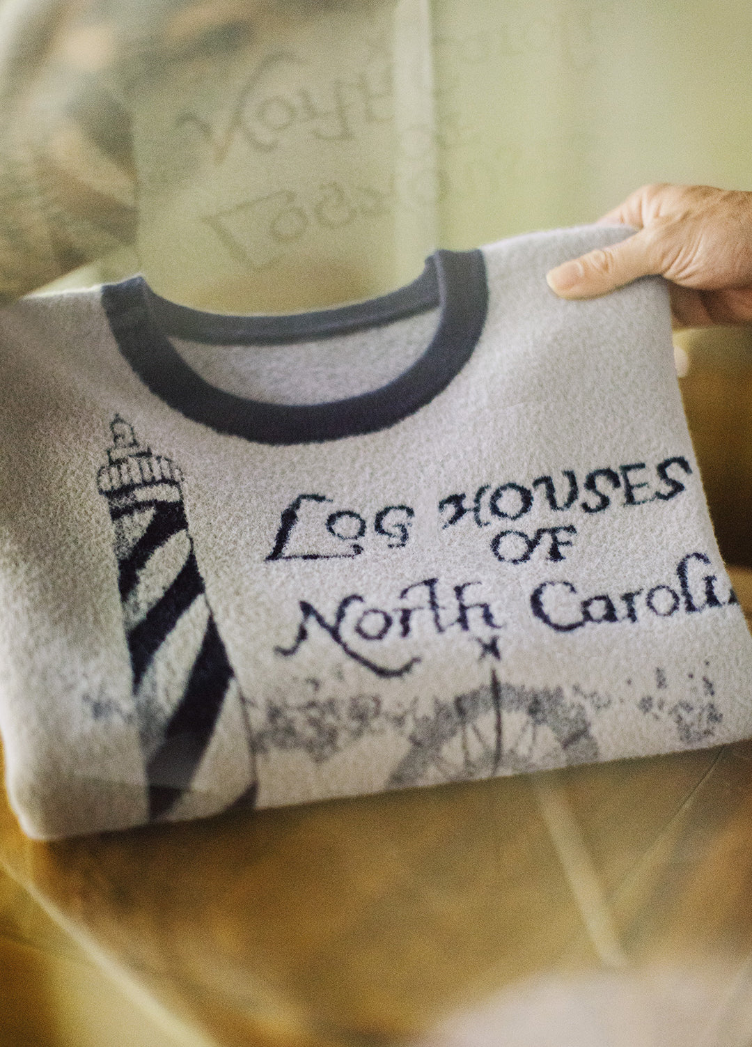 American Retro Smoky Gray Pullover Soft Warm Thick And Relaxed Men's Sweater