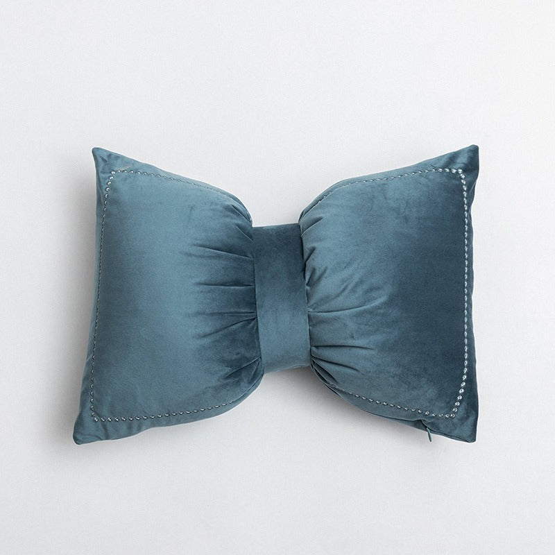 Creative Bow Lumbar Sofa Bedroom Cushion - Harmony Gallery