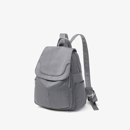 Soft Leather Simple Lightweight Large Women's Backpack