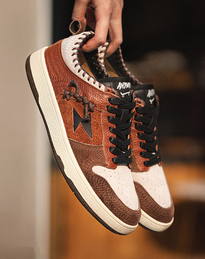 Suede Stitching All-Match Sports Casual Unisex Shoes