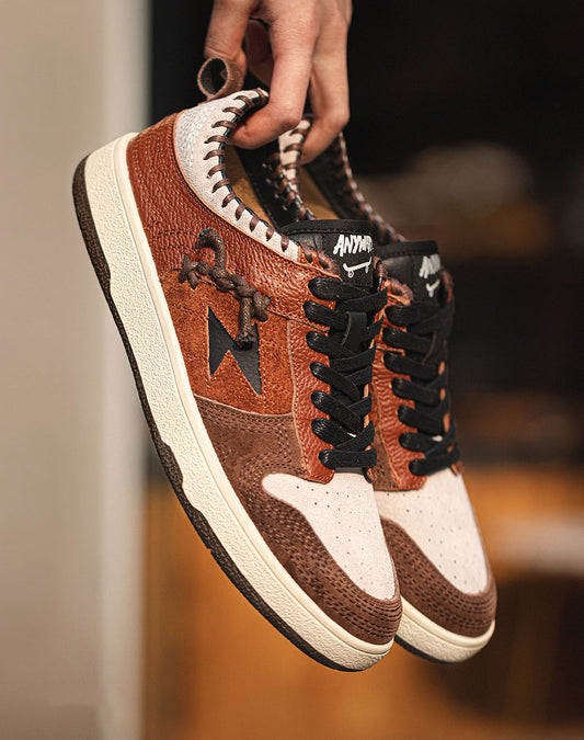 Suede Stitching All-Match Sports Casual Unisex Shoes